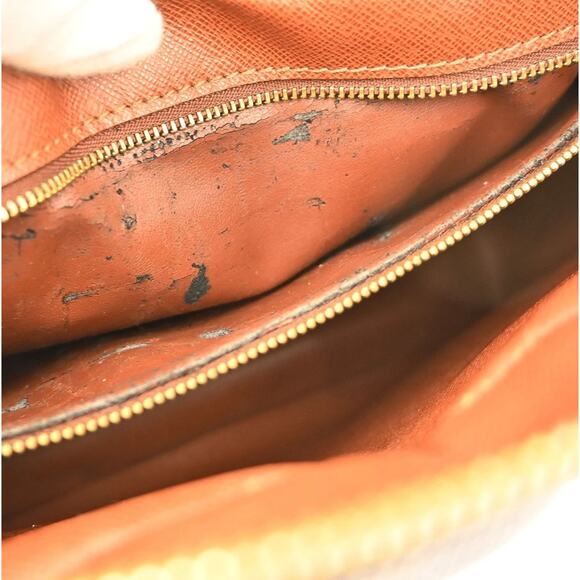 Louis Vuitton Trocadero 30 Shoulder Crossbody Bag LV Monogram Brown Tan Vintage - Picture 11 of 12